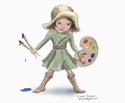 Angry Artist Denise M. Cassano