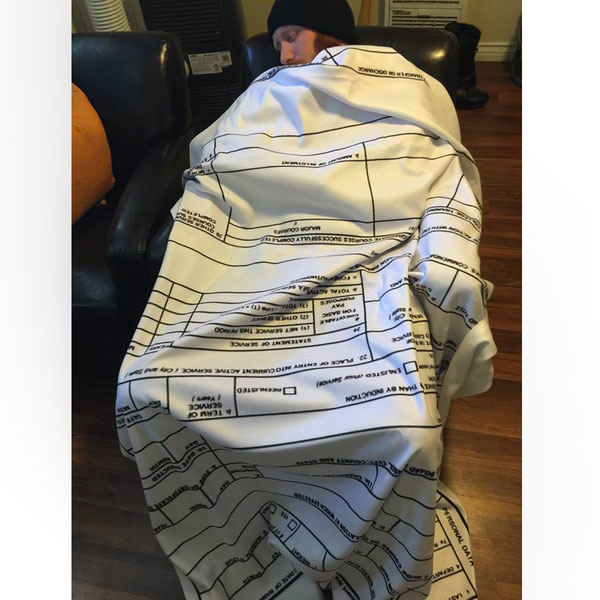 dd 214 blanket sheet